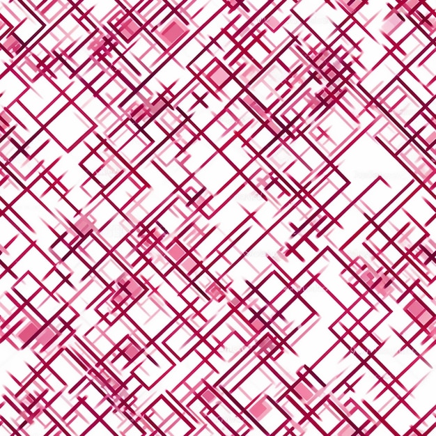 a close up of a red and white abstract pattern generative ai