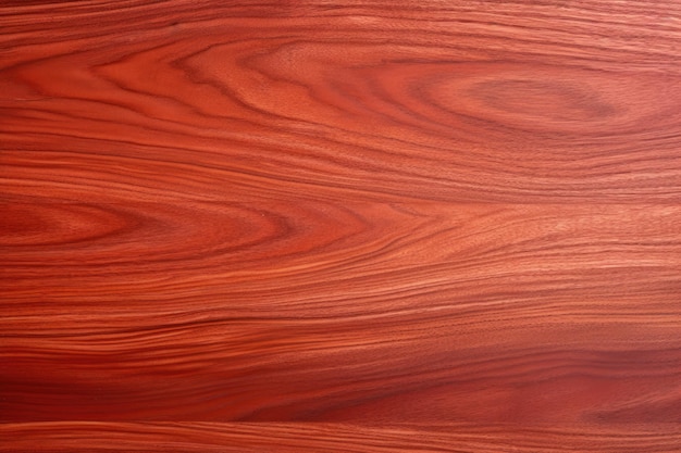 Foto un primo piano di una superficie a grana di legno rosso.