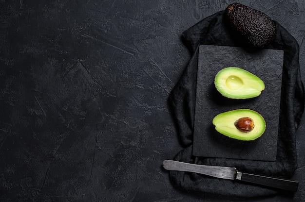 Close-up of ripe avocado