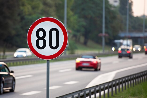 Photo close-up of road sign