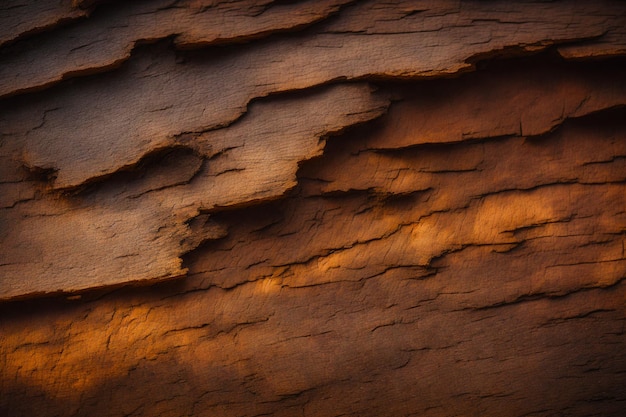 A close up of a rock with the sun shining on it