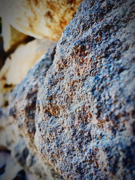 Photo close-up of rock