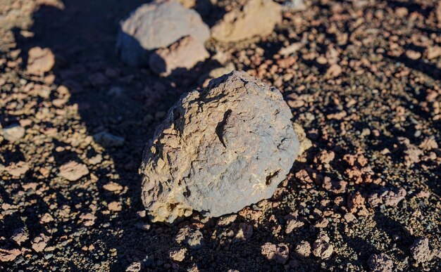 Photo close-up of rock