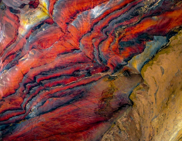 Photo close-up of rock