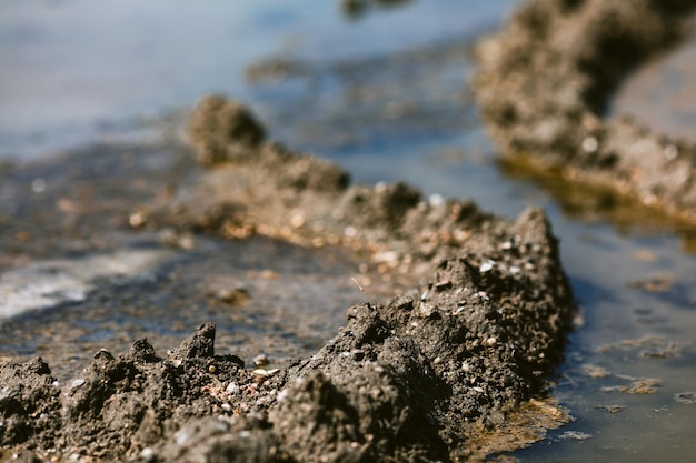 Photo close-up of rock