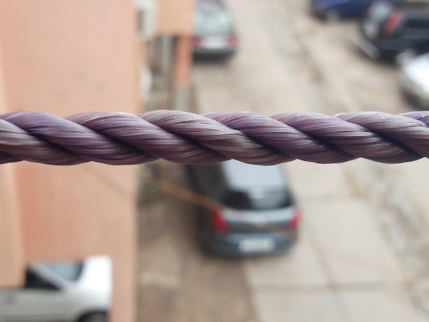 Photo close-up of rope