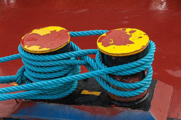 Close-up of ropes