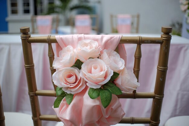 Photo close-up of rose bouquet