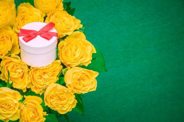 Close-up of rose bouquet