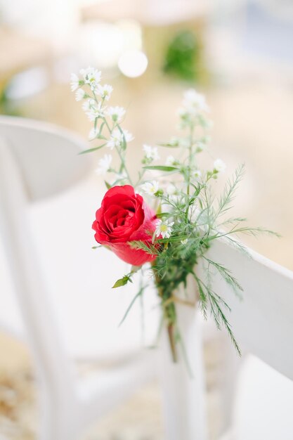 Close-up of rose bouquet