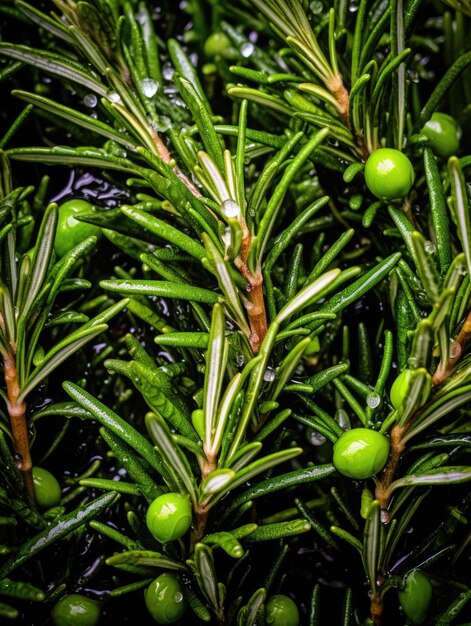 Photo close up of rosemary