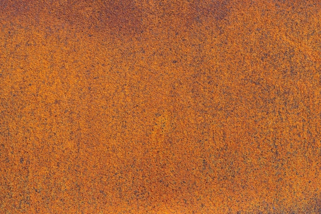 Close up on rust on metallic surface