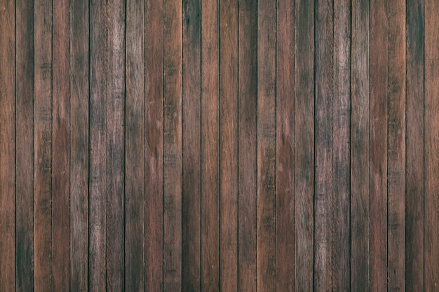 Close up rustic wood table surface with grain texture in vintage style