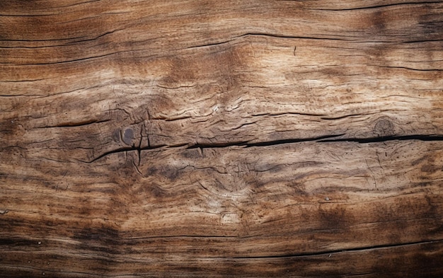 close up of a rustic wooden plank