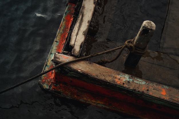 Photo close-up of rusty metal