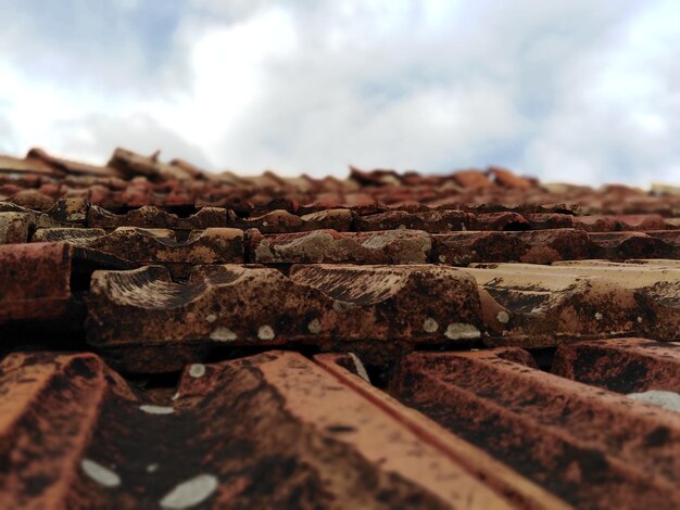 Close-up of rusty metal