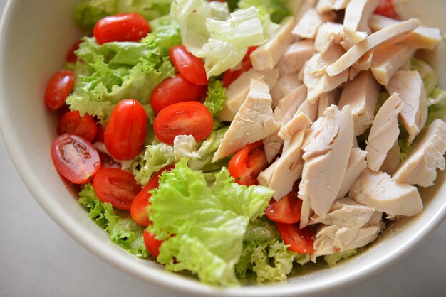 Close-up of salad in bowl