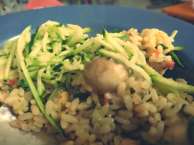 Close-up of salad in plate