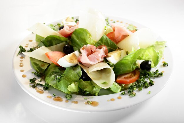 Close-up of salad in plate