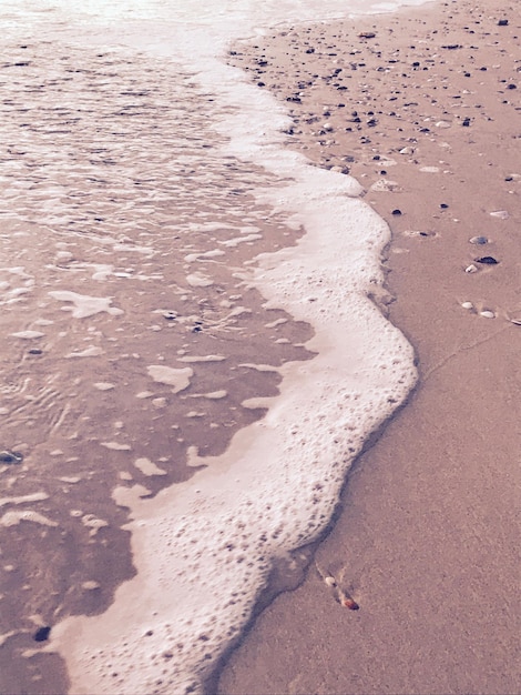 Photo close-up of sand on beach