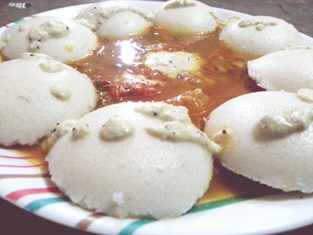 Photo close-up of served food