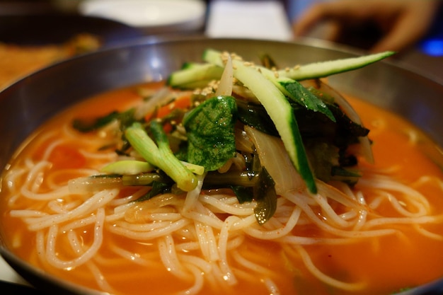 Close-up of served food