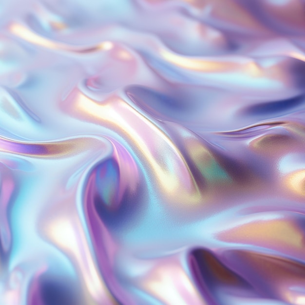 a close up of a shiny surface with a blury background generative ai