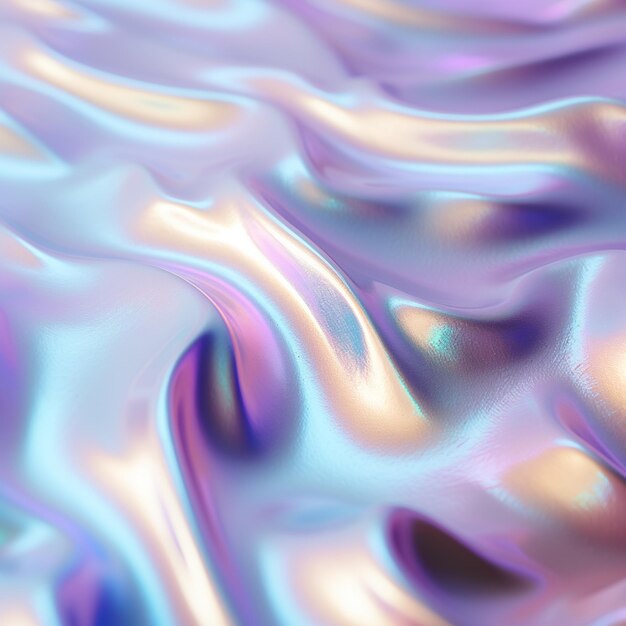 Photo a close up of a shiny surface with a blury background generative ai