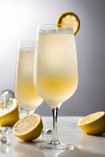 Photo close up shot of french 75
