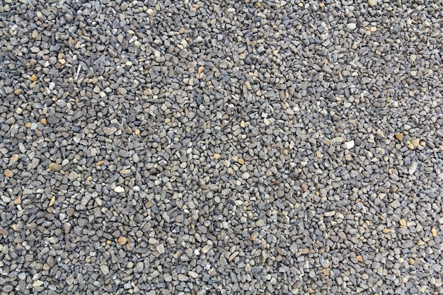 Photo close up shot of gravel rocks pebble stones