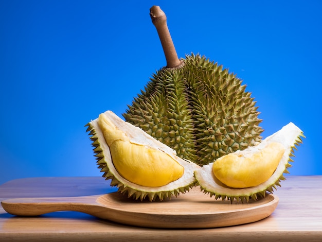 close-up shot op durian