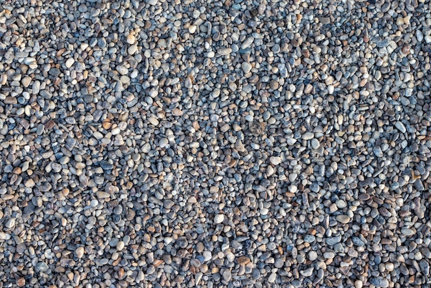 Close up shot of pebbles and stones