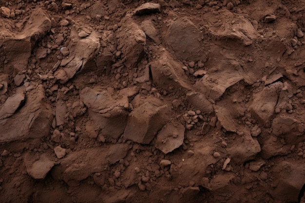 A close up shot of soil as background