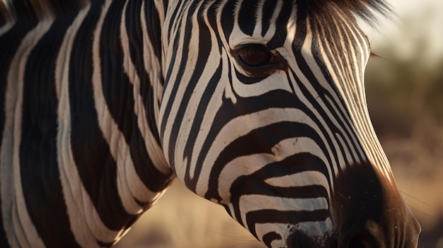 close up shot of zebra wild animal