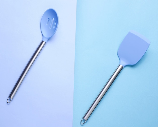 Close up on silicone paddles isolated