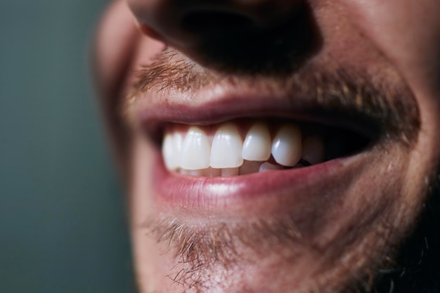 Close-up of smiling man