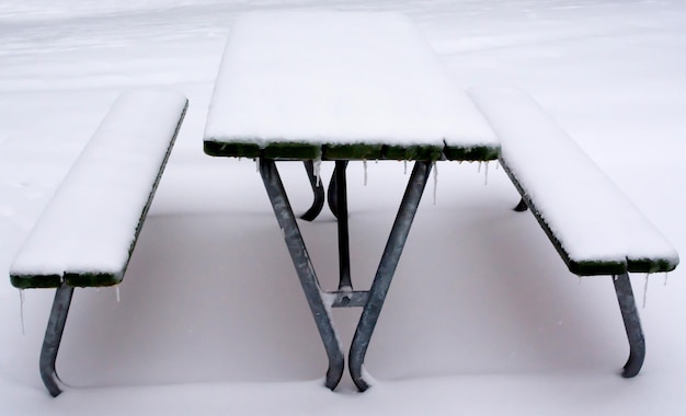 Photo close-up of snow