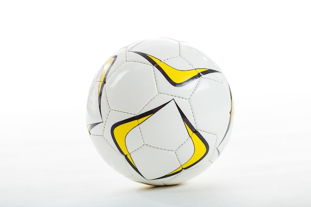 Close-up of soccer ball