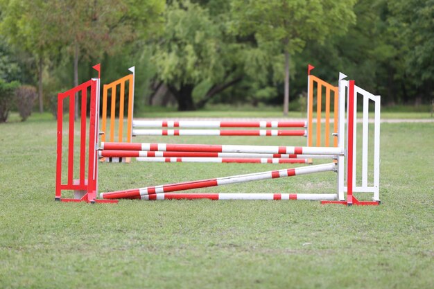 Foto close-up di calcio sul campo