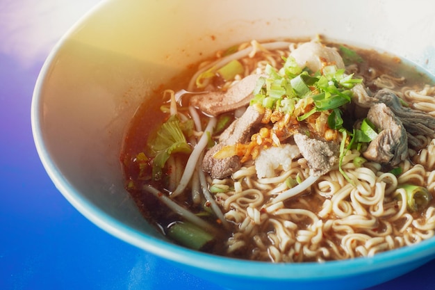 Close-up of soup in bowl