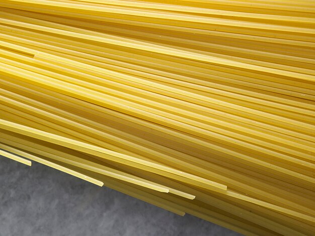 Photo close up of spaghetti pasta