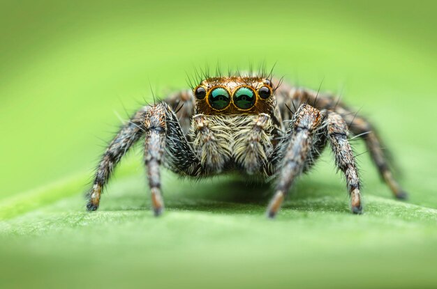 Photo close-up of spider
