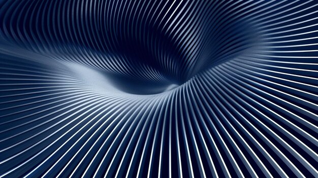 a close up of a spiral design with a blue background generative ai