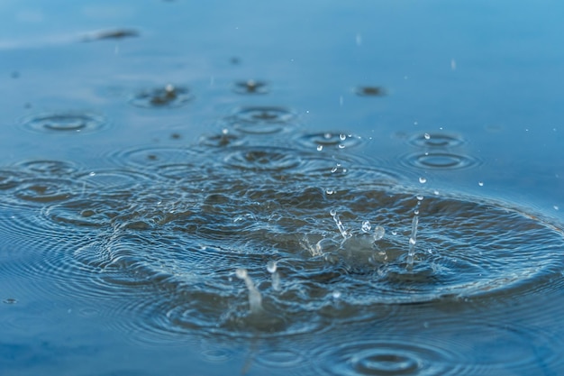 Ближайший план брызгающей воды