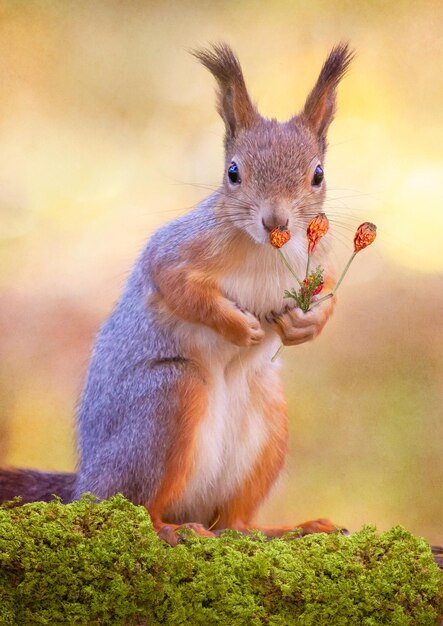 Close-up of squirrel