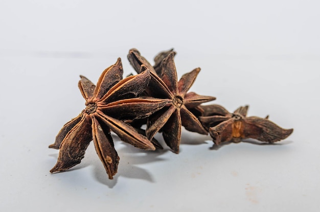 Close-up of star anise on table