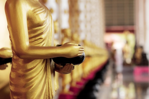 Photo close-up of statue in temple