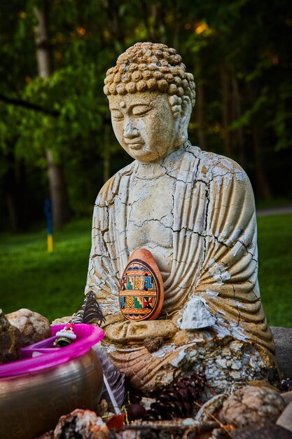 Photo close-up of statue