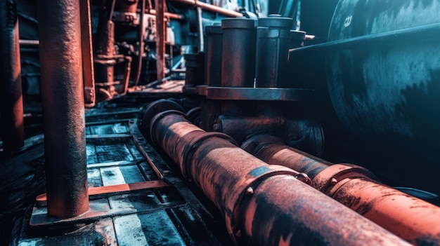 A close up of a steam engine with the word steam on the bottom