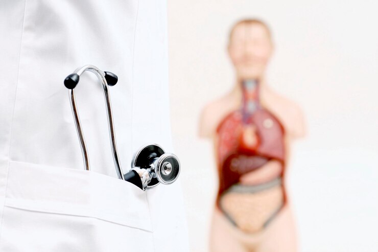 Photo close-up of stethoscope